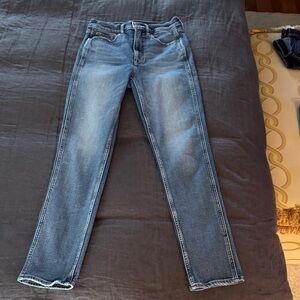 GAP Women's Straight Leg Tall Length Blue Jeans